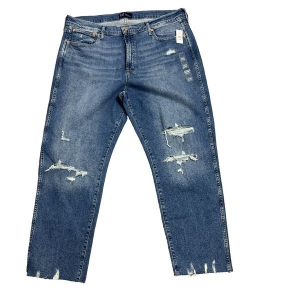 Gap Women's Size‎ 20 / 35 Blue High Rise Vintage Slim Medium Wash Jeans